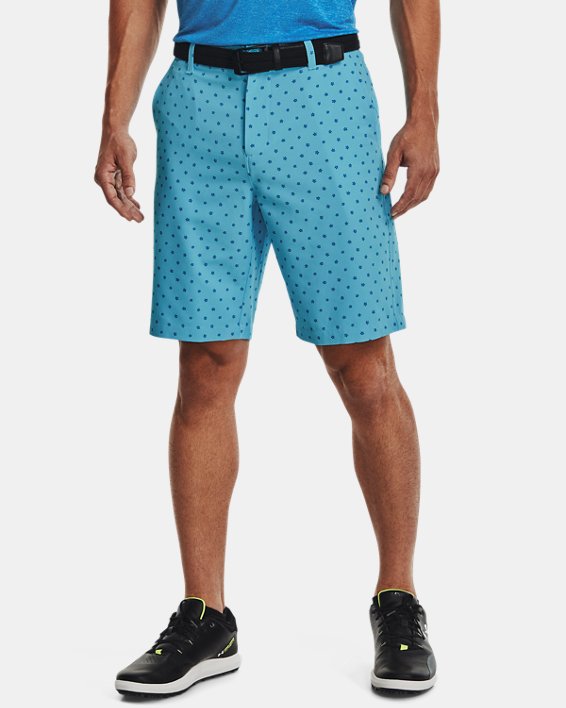 Men's UA Drive Printed Shorts, Blue, pdpMainDesktop image number 0